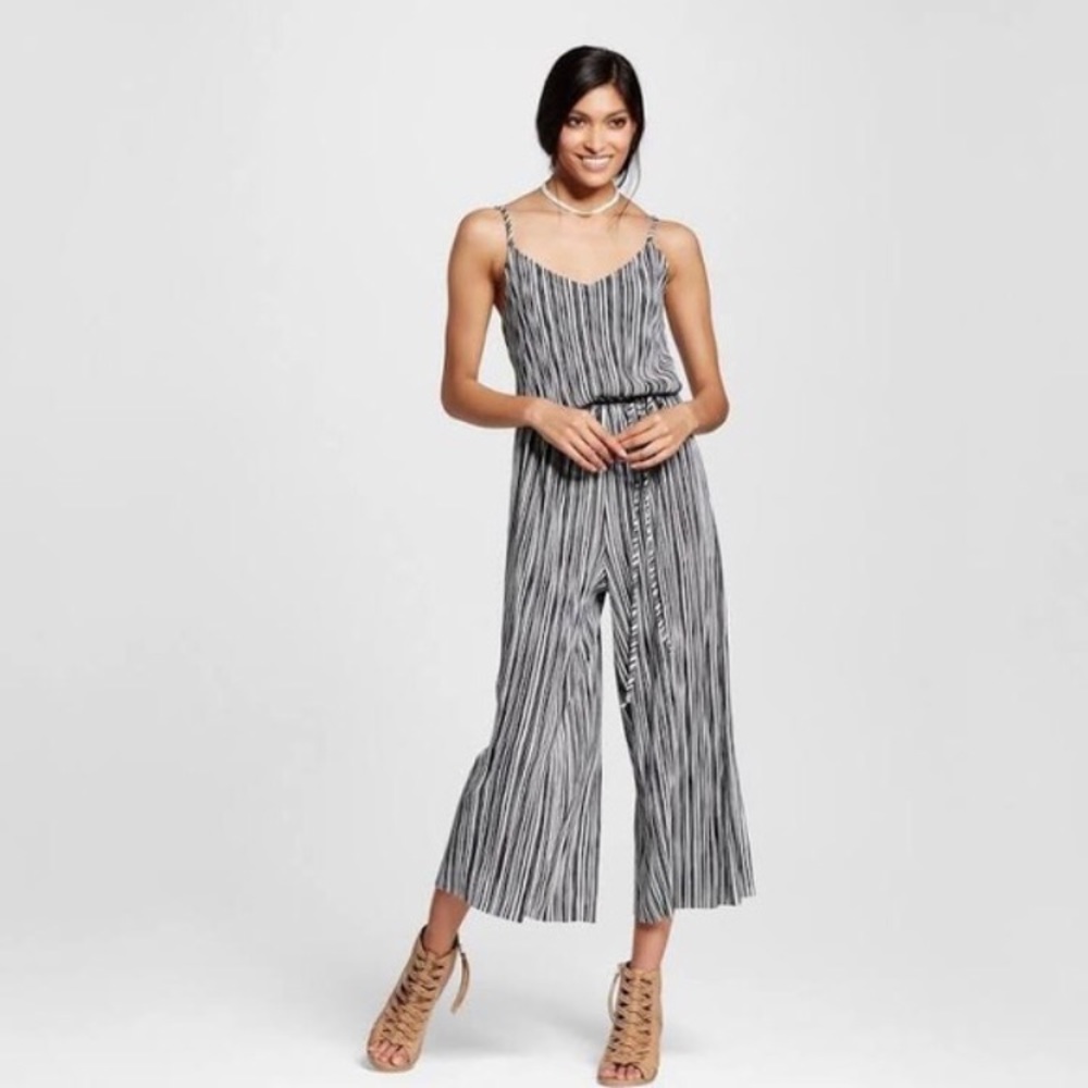 Xhilaration strappy crop jumpsuit